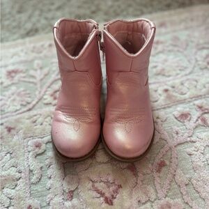 Pink Toddler Cowgirl Boots